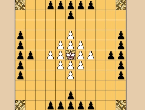 Leikur TAfl Viking Chess á netinu