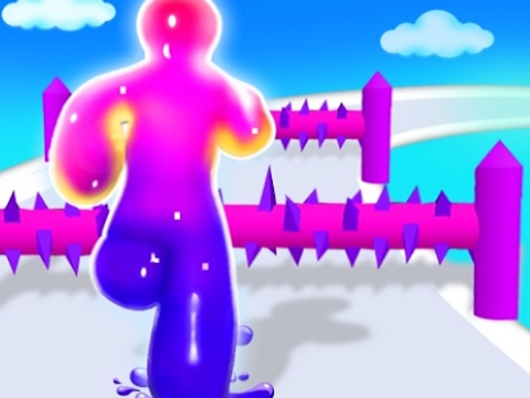 Leikur Blob Dash Endless Runner á netinu