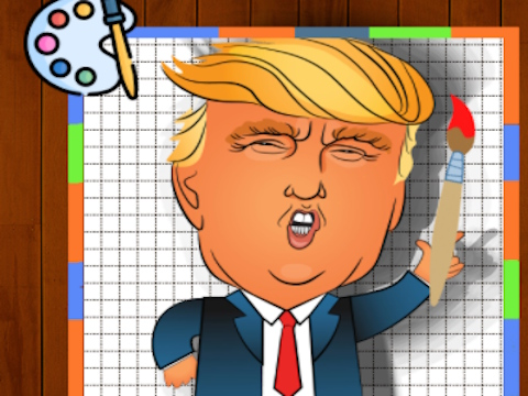 Leikur Trump litartími  á netinu