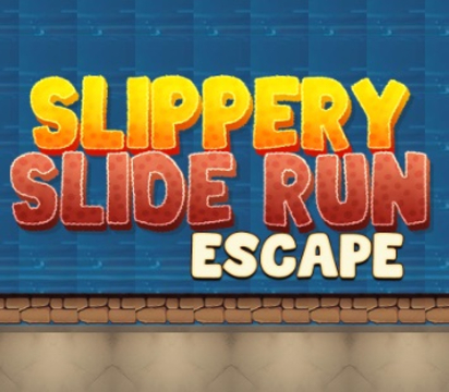 Leikur Slippery Slide Run Escape á netinu