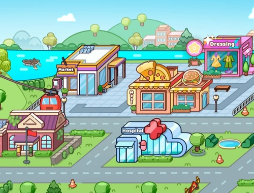 Leikur Avatar World Dream City á netinu