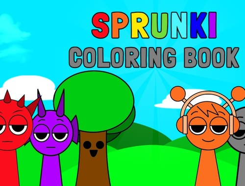 Leikur Sprunki litabók  á netinu