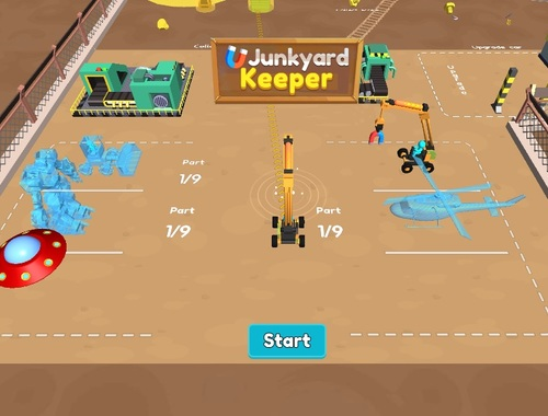 Leikur Junkyard Keeper á netinu