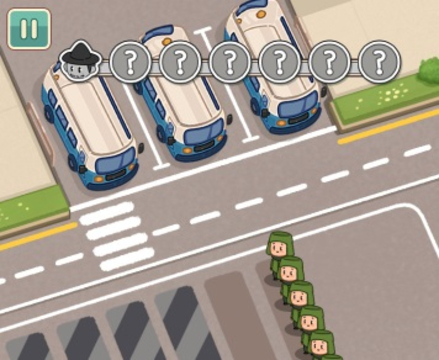 Leikur Mart Puzzle Bus Jam á netinu