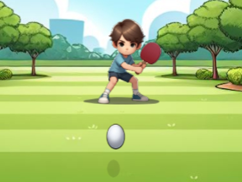 Leikur Boy Ping Pong á netinu