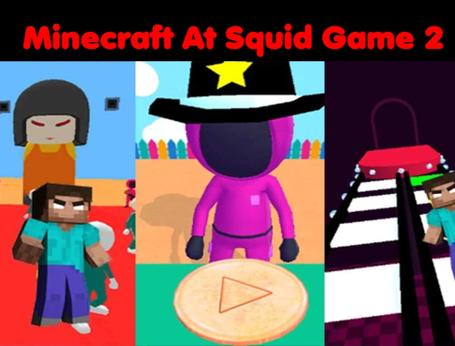Leikur Minecraft í Squid Game 2  á netinu
