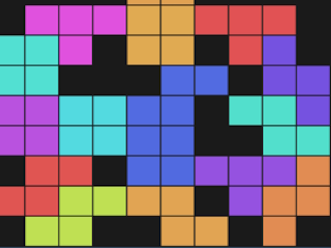 Leikur Tetris lite á netinu