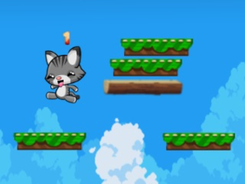 Leikur Kitty Jumper Adventures á netinu