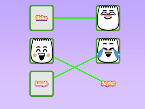 Leikur Tiktok emojis - sem þýðir að tengja  á netinu