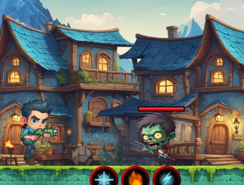 Leikur Zombie Slayer 2 á netinu
