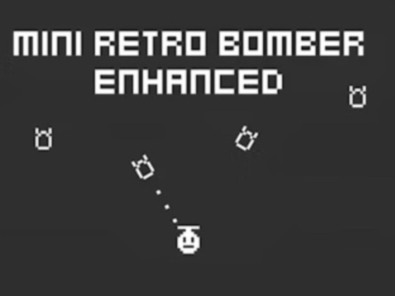 Leikur Mini retro sprengjuflugvél bætti  á netinu