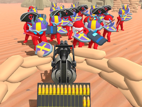 Leikur Bullet Army Run á netinu