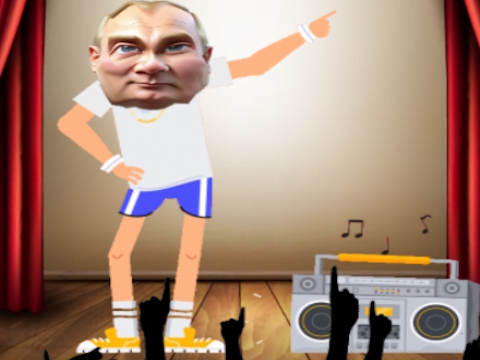 Leikur Lol fyndinn dans  á netinu
