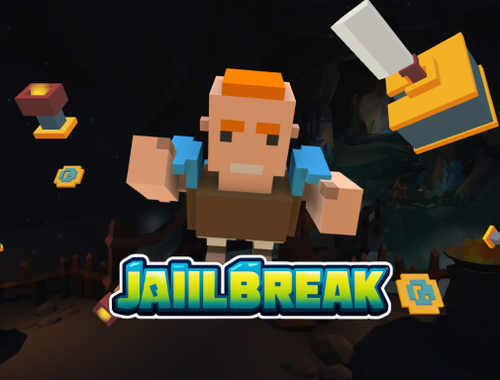 Leikur Jailbreak. Roblox Jumper á netinu