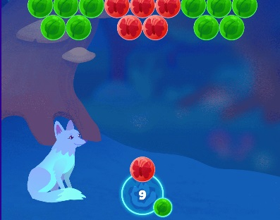 Leikur Bubble Mania Shooter á netinu