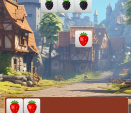 Leikur Flísar ávextir  á netinu