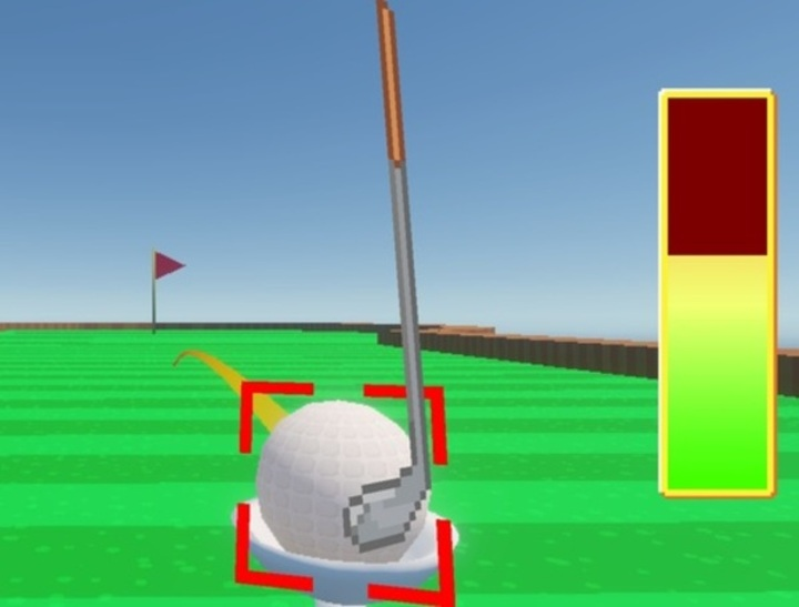 Leikur Super Mega Power Golf 3d á netinu
