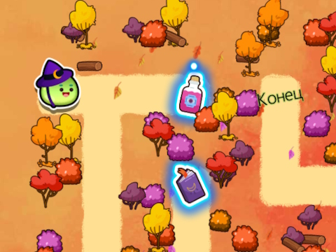 Leikur Luna og Magic Maze  á netinu