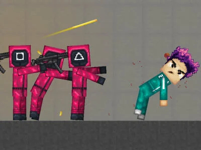 Leikur Squid Game leikvöllur  á netinu