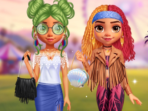 Leikur Coachella hátíð Lovie Chic  á netinu