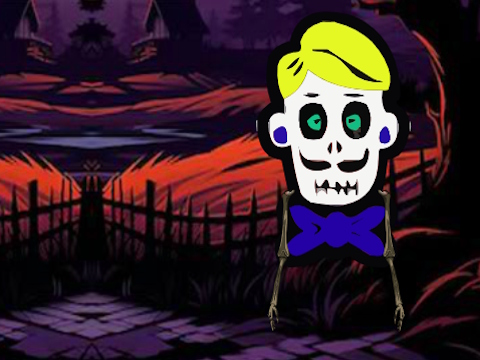 Leikur Stúlka slapp við hættulegan vampíru  á netinu