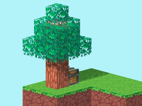 Leikur Skyblock 3D: Survival  á netinu