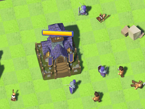 Leikur Warlock King: Castle Defense  á netinu