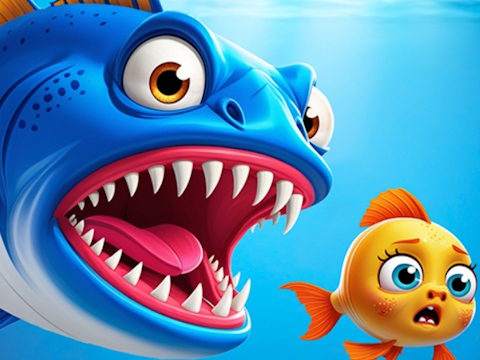 Leikur Hungry Fish Saga  á netinu