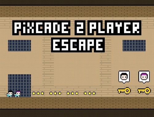 Leikur Pixcade 2 leikmaður flýja  á netinu