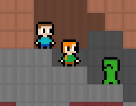 Leikur McBros Pixelcraft  á netinu
