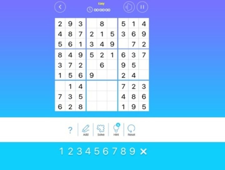Leikur Master Sudoku  á netinu