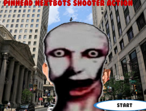 Leikur Pinhead NextBots Shooter Action  á netinu