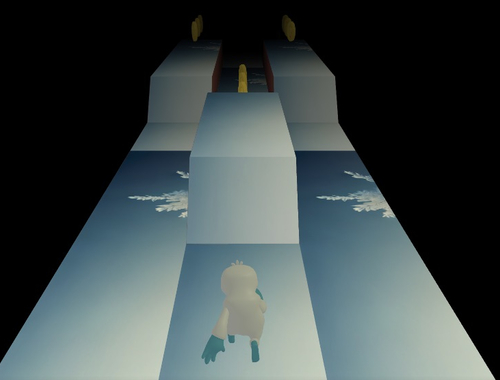 Leikur Yeti Dungeon Runner  á netinu