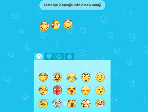 Leikur Emoji sameinast skemmtun moji  á netinu