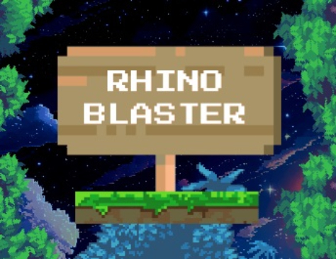 Leikur Nashyrningur Blaster  á netinu