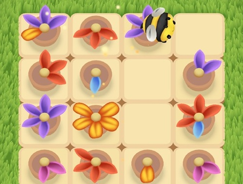 Leikur Bloom Sort 2: Bee Puzzle  á netinu
