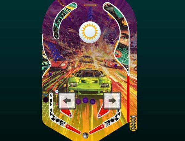 Leikur Racing Pinball  á netinu