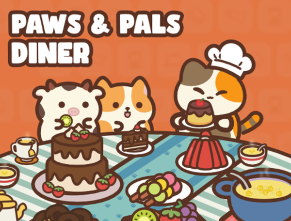 Leikur Paws & Pals Diner  á netinu