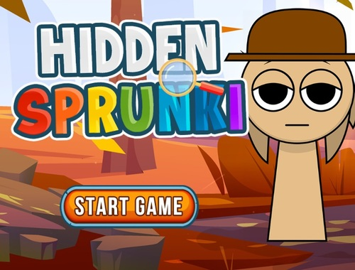 Leikur Finndu Sprunki  á netinu
