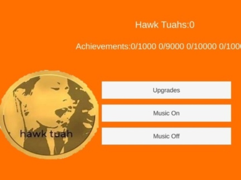Leikur Hawk Tuah Clicker  á netinu