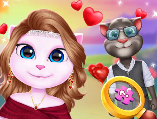 Leikur Kitty par yndislegt Valentine  á netinu