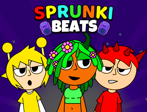 Leikur Sprunki Beats  á netinu