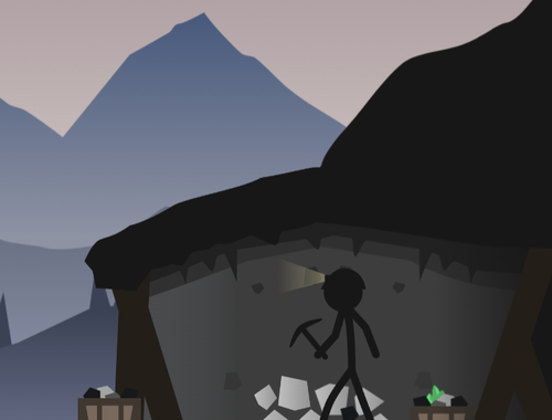 Leikur Mining hermir  á netinu