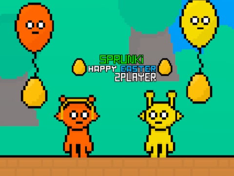 Leikur Sprunki Gleðilega páska 2Player  á netinu