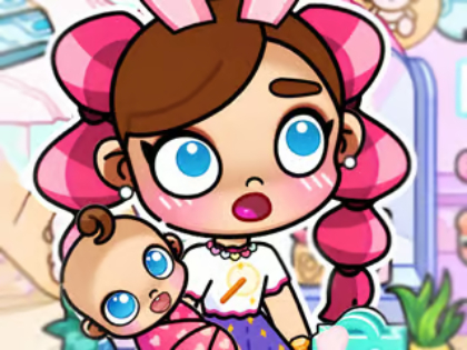 Leikur Jigsaw þraut: Avatar Baby Store  á netinu