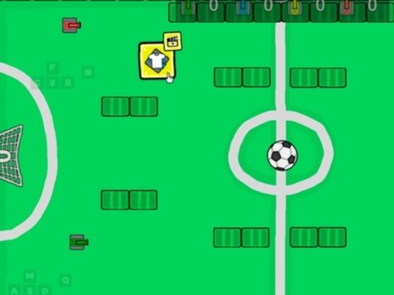 Leikur Tank Soccer Battle 1 2 3 4 Player  á netinu