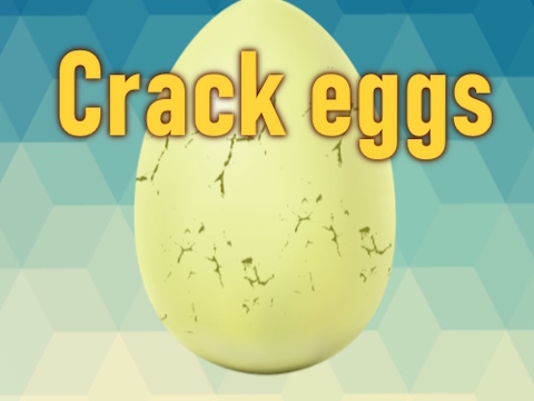 Leikur Sprunga egg  á netinu