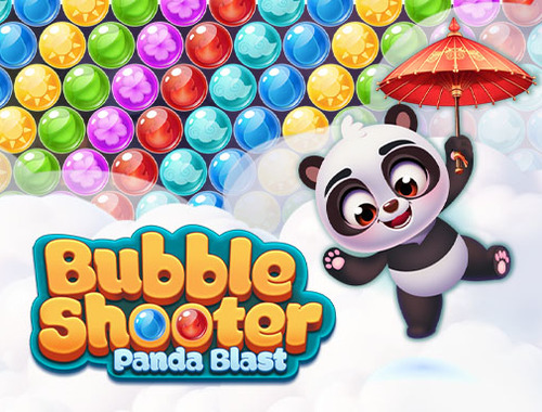 Leikur Bubble Shooter Panda Blast  á netinu