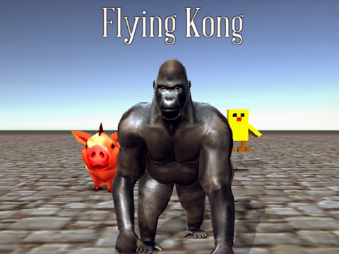Leikur Fljúgandi Kong  á netinu