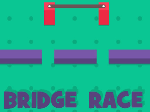 Leikur Bridge Race  á netinu